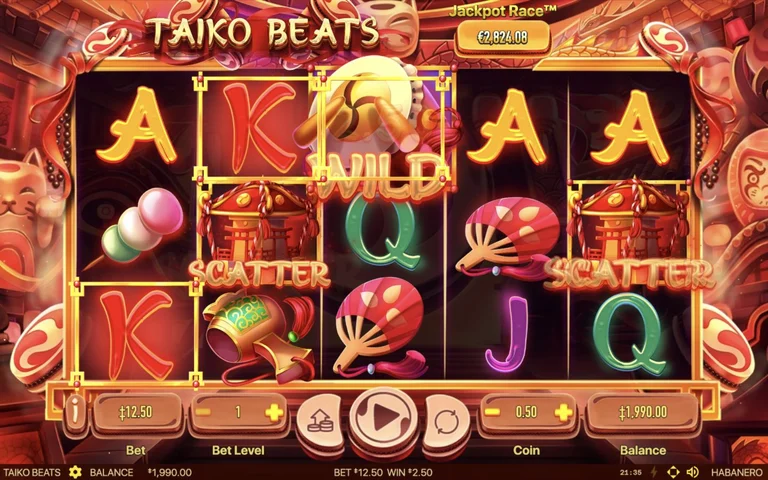 Taiko Beats base gameplay