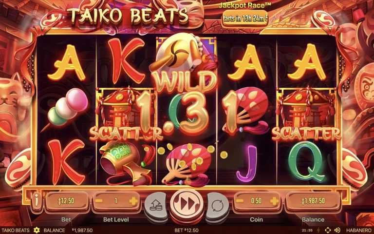 Taiko Beats base gameplay